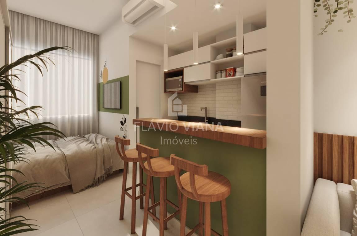 Apartamento com 1 quarto, 25m², Centro - FlávioViana Imóveis